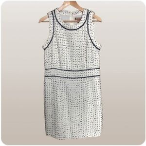 Micheal Kors Classic Sleeveless Tweed Dress Size 12